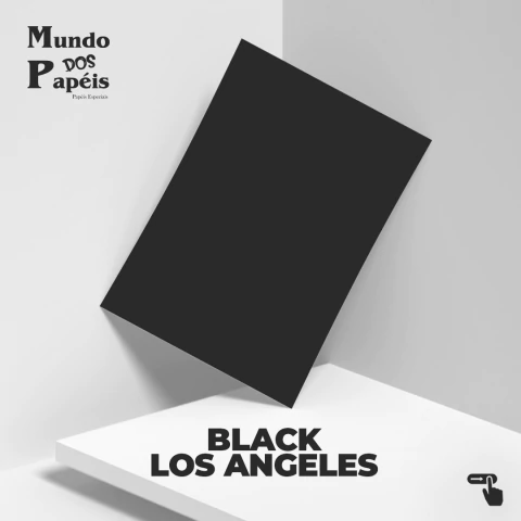 Papel Color Plus Los Angeles - Preto 180G A4 100 fls - comprar online