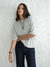 REMERA BOXY GRIS - comprar online