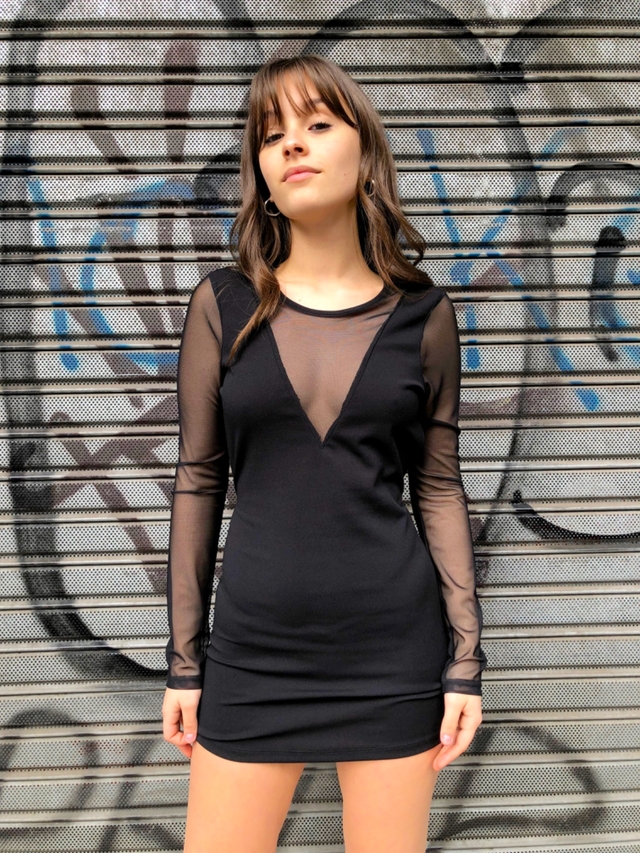 Vestido Benka Negro thumbnail 2