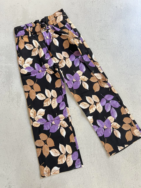 PANTALON BORIS HOJAS LILA (sin cambio)