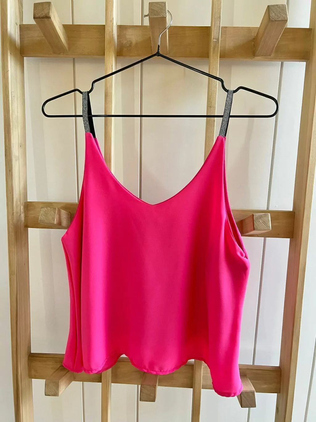 Blusa Crepe Bretel Lurex (Sin Cambio) thumbnail 3