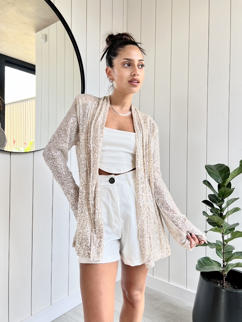 BLAZER FUTY LENTEJUELAS - comprar online