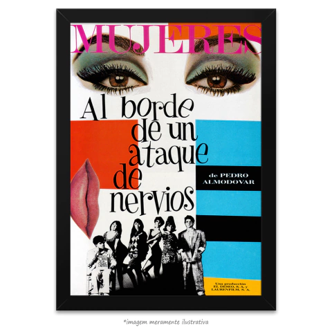 Poster Mulheres à Beira de um Ataque de Nervos