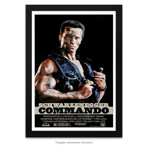 Poster Comando para Matar