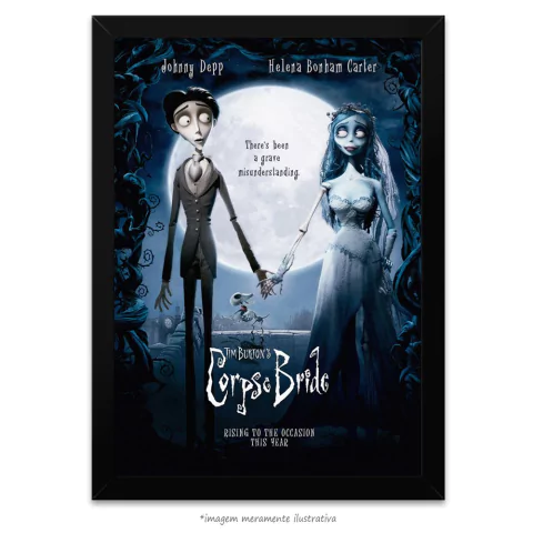 Poster A Noiva Cadáver