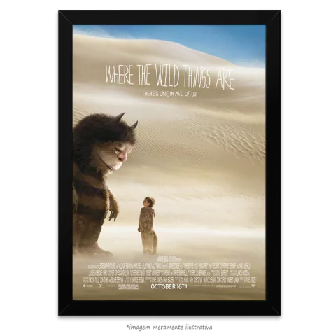 Poster Onde Vivem os Monstros