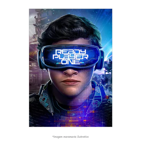 Poster Jogador Nº 1 - Arte - QueroPosters.com