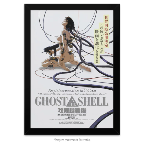 Poster Ghost in the Shell - O Fantasma do Futuro - comprar online