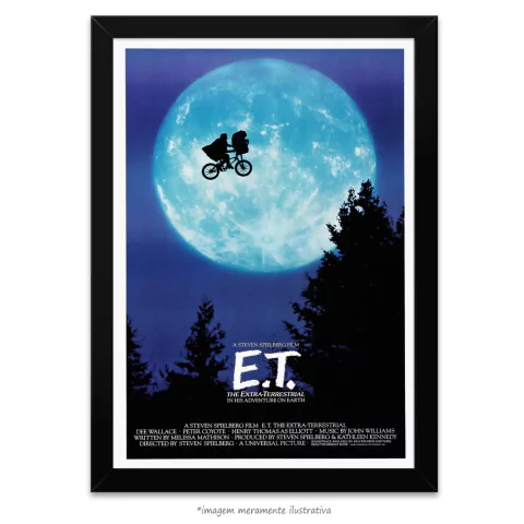 Poster E.T. - O Extraterrestre - Clássico II