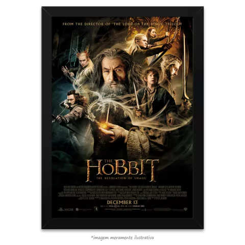 Poster O Hobbit: A Desolação de Smaug