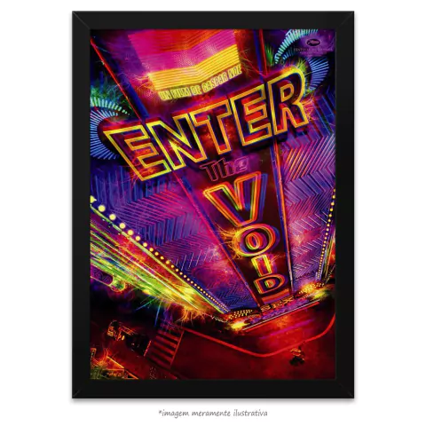 Poster Enter the Void - Viagem Alucinante