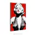 Poster Marilyn Monroe com fundo Vermelho na internet