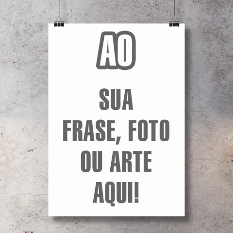 Impressão Digital Tamanho A4 A3 A2 A1 A0 - loja online