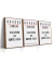 Imagem do Kit de 3 Quadros Decorativos Canvas Personalizado Horizontal ou Vertical