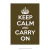 Poster Keep Calm and Carry On - Musgo - QueroPosters.com