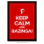 Poster Keep Calm And Bazinga