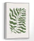 Quadro Decorativo Folha Abstrata Verde Botânica - loja online