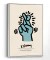 Quadro Decorativo Keith Haring - Finger - loja online