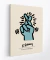 Quadro Decorativo Keith Haring - Finger na internet