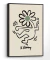 Quadro Decorativo Keith Haring - Flor - QueroPosters.com