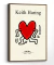 Imagem do Quadro Decorativo Keith Haring - Heart