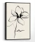 Quadro Decorativo Arte de linha de flores - QueroPosters.com