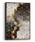 Quadro Decorativo Art Deco Smoky Cubes Display - QueroPosters.com