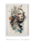 Quadro Decorativo Pintura Abstrata Triângulo de perfil - QueroPosters.com