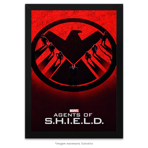 Poster Agentes da S.H.I.E.L.D. da Marvel