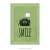 Poster Smile - Verde - loja online