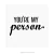 Poster You're My Person - Grey's Anatomy - loja online