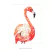Poster Flamingo Dots - loja online
