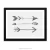Poster Desenho de Setas - Horizontal - comprar online
