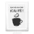 Poster Que não nos falte café na internet