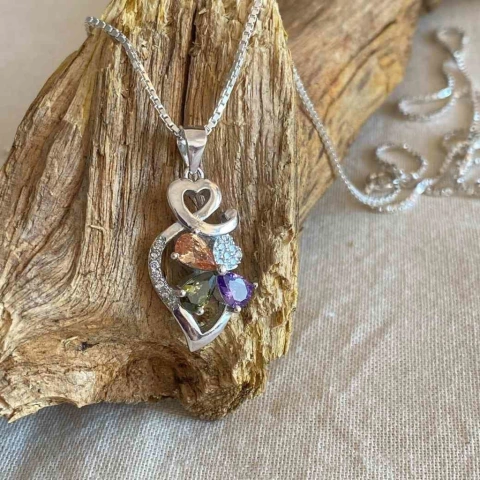 DIJE CON CUBIC MULTICOLOR