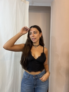 Top de encaje s/m - comprar online