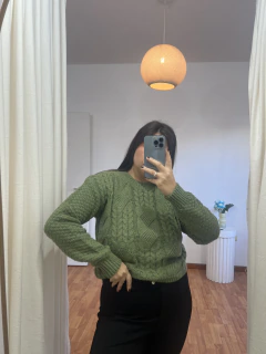 Sweater de lana gruesa