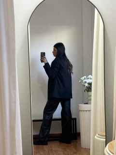 blazer negro forrado con bolsillo y boton (despachamos miercoles) en internet