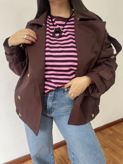 Campera estilo piloto (se sale el peluche)