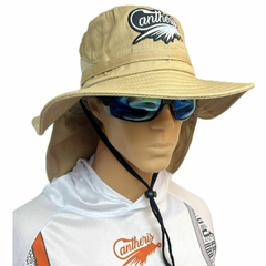 Sombrero Australiano aleron C/cordon Cantheris Australia Proteccion UV -