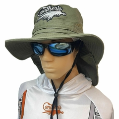 Sombrero Australiano aleron C/cordon Cantheris Australia Proteccion UV - - en internet