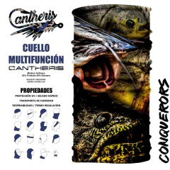 CUELLO MULTIFUNCION con Filtro Uv Deportivo. Caza Pesca Moto Bicicleta Ski Snowboard MOD: CONQUERORS en internet
