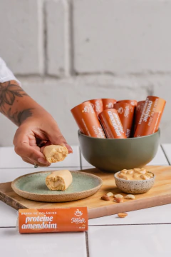 BARRA DE COLÁGENO PROTEÍNE AMENDOIM (5 UNIDADES) na internet