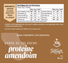 BARRA DE COLÁGENO PROTEÍNE AMENDOIM (5 UNIDADES) na internet