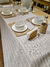 MANTEL ANTIMANCHAS RAYAS FINAS BEIGE | 1.45 x 2.00 m | - comprar online