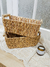 | CANASTO RECTANGULAR ALGA Y MADERA | MEDIANO | - comprar online