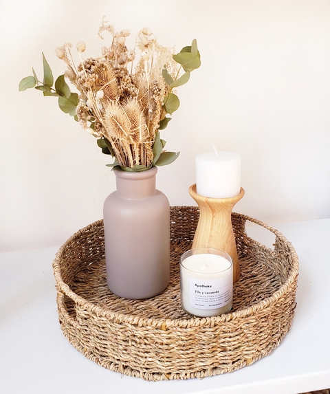 FLORERO CUELLO ALTO GRANDE | GRIS |