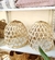 PANTALLA MIMBRE | 40X40 CM | - MERLINA home♡deco