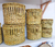 Canasto JUNCO CON TAPA | PEQUEÑO | - MERLINA home♡deco