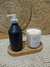 DISPENSER JABON | VIDRIO GRIS OSCURO |